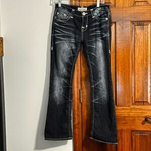 Big Star Maddie Women's Boot Cut Jeans.  Very dark wash.